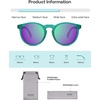image:imageSOJOS Polarized Round Sunglasses for Women Men TR90 Small Vintage Y2K UV400 Protection SJ2710BluePurple Blue