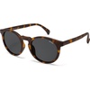 image:imageSOJOS Polarized Round Sunglasses for Women Men TR90 Small Vintage Y2K UV400 Protection SJ2710Brown TortoiseBrown