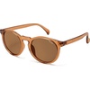 image:imageSOJOS Polarized Round Sunglasses for Women Men TR90 Small Vintage Y2K UV400 Protection SJ2710Light Crystal BrownBrown