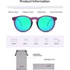 image:imageSOJOS Polarized Round Sunglasses for Women Men TR90 Small Vintage Y2K UV400 Protection SJ2710PurpleGreen