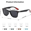 image:imageSOJOS Polarized Sports TR90 Sunglasses for Running Cycling Fishing Golf Driving SJ2101C1 Black FrameGrey Lens