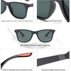 image:imageSOJOS Polarized Sports TR90 Sunglasses for Running Cycling Fishing Golf Driving SJ2101C2 Black FrameTurquoise Lens