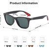 image:imageSOJOS Polarized Sports TR90 Sunglasses for Running Cycling Fishing Golf Driving SJ2101C2 Black FrameTurquoise Lens