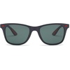 image:imageSOJOS Polarized Sports TR90 Sunglasses for Running Cycling Fishing Golf Driving SJ2101C2 Black FrameTurquoise Lens