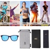 image:imageSOJOS Polarized Sports TR90 Sunglasses for Running Cycling Fishing Golf Driving SJ2101C5 Blue FrameBlue Mirrored Lens