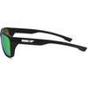 image:imageSOJOS Polarized Square Sunglasses Men Womens TR90 Lightweight Frame UV Protection ShadesMatte BlackGreen Mirrored