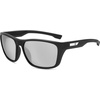 image:imageSOJOS Polarized Square Sunglasses Men Womens TR90 Lightweight Frame UV Protection ShadesMatte BlackSilver Mirrored