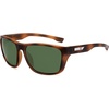 image:imageSOJOS Polarized Square Sunglasses Men Womens TR90 Lightweight Frame UV Protection ShadesTortoiseGreen