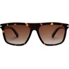 image:imageSOJOS Polarized Square Sunglasses TR90 Lightweight Unisex Women Men Trendy Classic Design UV ProtectionBrownBrown