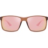 image:imageSOJOS Polarized Square Sunglasses for Men Women Lightweight TR90 Frame UV Protection Mens Womens Sun Glasses SJ2645BrownPink Mirrored
