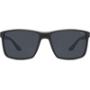 image:imageSOJOS Polarized Square Sunglasses for Men Women Lightweight TR90 Frame UV Protection Mens Womens Sun Glasses SJ2645Matte BlackGrey