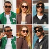 image:imageSOJOS Polarized Square Sunglasses for Men Women TR90 Frame UV Protection Mens Womens Sun Glasses SJ2649BlackBrown Grading