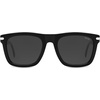 image:imageSOJOS Polarized Square Sunglasses for Men Women TR90 Frame UV Protection Mens Womens Sun Glasses SJ2649BlackGrey