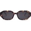 image:imageSOJOS Polarized Sunglasses For Women Retro Rectangle Womens Sun Glasses Trendy Narrow Square 90s Shades SJ2232TortoiseGrey