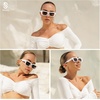 image:imageSOJOS Polarized Sunglasses Womens Men Trendy Square Small Y2K Designer Shades SJ2323Green