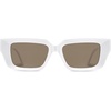image:imageSOJOS Polarized Sunglasses Womens Men Trendy Square Small Y2K Designer Shades SJ2323White