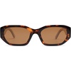 image:imageSOJOS Polarized Sunglasses Womens Mens Retro Rectangle Sun Glasses Trendy Hexagonal Frame 80s 90s Shades SJ2324Multicolor