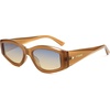 image:imageSOJOS Polarized Sunglasses Womens Mens Trendy Pentagonal Cateye Sun Glasses 80s 90s Shades SJ2329Brown