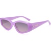 image:imageSOJOS Polarized Sunglasses Womens Mens Trendy Pentagonal Cateye Sun Glasses 80s 90s Shades SJ2329Purple