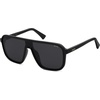image:imageSOJOS Polarized Sunglasses for Men Women Modern Square Sun Glasses TR90 Trendy Shades UV400 Protection SJ2644BlackGrey