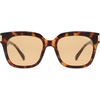 image:imageSOJOS Polarized Sunglasses for Women Men Trendy Square Large Sun Glasses SJ2149BrownLight Brown