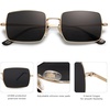 image:imageSOJOS Polarized Sunglasses for Womens MensRectangle Polygon Retro Vintage Shades Classic Vintage Shades SJ1168Black