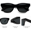 image:imageSOJOS Polarized Sunglasses womens men Trendy Small Designer Shades SJ2289Black