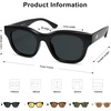 image:imageSOJOS Polarized Sunglasses womens men Trendy Small Designer Shades SJ2289Black