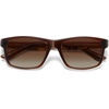 image:imageSOJOS Rectangle Polarized Sunglasses for Men Women Classic Acetate Frame UV Protective Wide Vision Shades SJ3115BrownBrown
