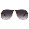 image:imageSOJOS Retro 70s Aviator Sunglasses for Women Men Trendy 2026 Oversized UV400 Metal Pilot Shades SJ1272GoldGradient Grey Purple