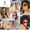 image:imageSOJOS Retro 90s Nude Rectangle Sunglasses Womens Mens Trendy Chunky GlassesBlue