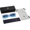 image:imageSOJOS Retro 90s Nude Rectangle Sunglasses Womens Mens Trendy Chunky GlassesGradient Blue