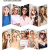 image:imageSOJOS Retro 90s Nude Rectangle Sunglasses Womens Mens Trendy Chunky GlassesGradient Pink