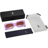 image:imageSOJOS Retro 90s Nude Rectangle Sunglasses Womens Mens Trendy Chunky GlassesPurple