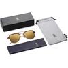 image:imageSOJOS Retro Aviator Polarized Double Bridge Sunglasses for Men Women Mirrored Lens SJ1051GoldGold Mirrored