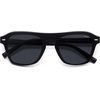 image:imageSOJOS Retro Aviator Polarized Sunglasses for Men Women Vintage Square Mens Shades SJ2632Black Frame Grey Lens