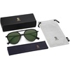 image:imageSOJOS Retro Aviator Polarized Sunglasses for Women Men Double Bridge Ladies ShadesMatte Black