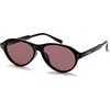image:imageSOJOS Retro Aviator Polarized Sunglasses for Women Men Vintage 70s Style UV Protection Womens Mens Shades SJ2701BlackBurgundy