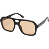 image:imageSOJOS Retro Aviator Sunglasses For Women Men Square Womens Square Sun Glasses SJ2355Black Orange