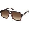 image:imageSOJOS Retro Aviator Sunglasses For Women Men Square Womens Square Sun Glasses SJ2355Tortoise Brown Grading