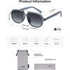 image:imageSOJOS Retro Aviator Sunglasses Womens Mens Vintage Double Bridge Sun Glasses 70s 80s 90s Shades SJ2399Blue