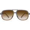 image:imageSOJOS Retro Aviator Sunglasses Womens Mens Vintage Double Bridge Sun Glasses 70s 80s 90s Shades SJ2399Brown