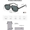 image:imageSOJOS Retro Aviator Sunglasses Womens Mens Vintage Double Bridge Sun Glasses 70s 80s 90s Shades SJ2399Demi