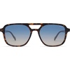 image:imageSOJOS Retro Aviator Sunglasses for Women MenTrendy Rectangle Womens Mens Shades Sun Glasses SJ2202Tortoise FrameBlue Grading Lens