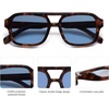 image:imageSOJOS Retro Aviator Sunglasses for Womens Mens Polarized Trendy Square Designer Inspired Shades 80s 90s Sun Glasses SJ2342Blue