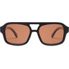image:imageSOJOS Retro Aviator Sunglasses for Womens Mens Polarized Trendy Square Designer Inspired Shades 80s 90s Sun Glasses SJ2342Brown