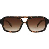 image:imageSOJOS Retro Aviator Sunglasses for Womens Mens Polarized Trendy Square Designer Inspired Shades 80s 90s Sun Glasses SJ2342Tortoise