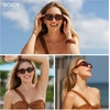 image:imageSOJOS Retro Cat Eye Polarized Sunglasses for Women Designer Inspired Sunnies UV400 Protection SJ2607BlackGrey