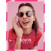 image:imageSOJOS Retro Cateye Sunglasses Womens Trendy Narrow UV400 Protection Sun Glasses EnchantressRed