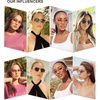 image:imageSOJOS Retro Hexagon Aviator Sunglasses for Women Men Trendy Vintage UV400 Protection Shades SJ1200BlackYellow Tint
